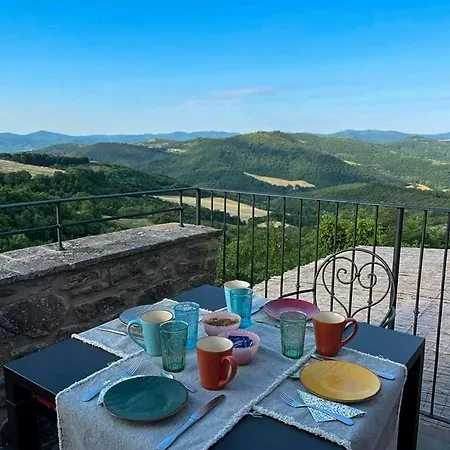 Nyaraló Historic With Pool In Umbria Monte Santa Maria Tiberina